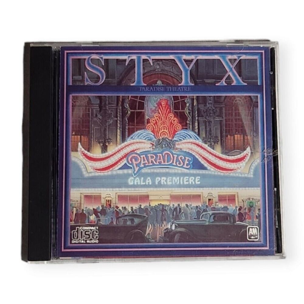 Styx: Paradise Theater Vintage Cd Tested 1980 pre-owned